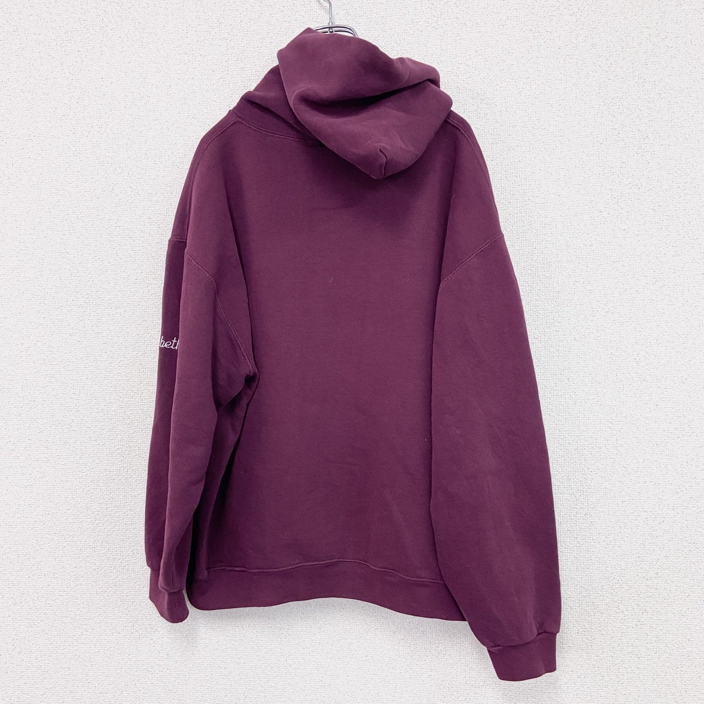 ～00s　RUSSELL ATHLETIC　ラッセル　スウェットパーカー/フーディー　ヴィンテージ　ボルドー　Lサイズ