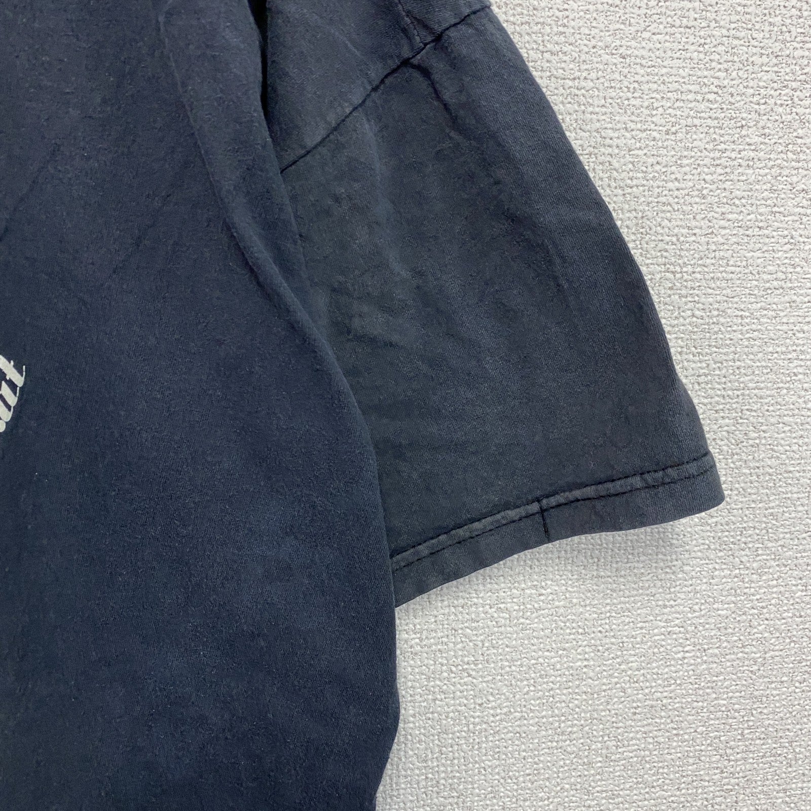 FRUIT OF THE LOOM　フルーツオブザルーム　半袖プリントTシャツ　黒　ブラック　Lサイズ