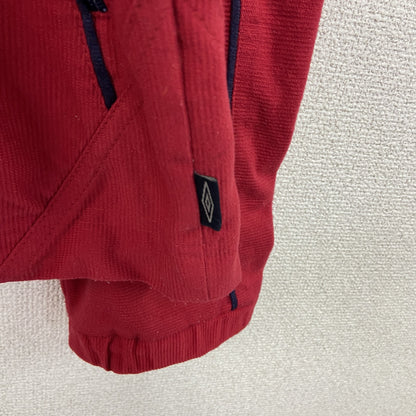 UMBRO　アンブロ　フルジップコーデュロイジャケット　トラックジャケット/ジャージ　刺繍ロゴ　赤　レッド