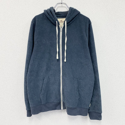 HOLLISTER　ホリスター　フルジップスウェットパーカー/フーディー　紺　ネイビー　XLサイズ