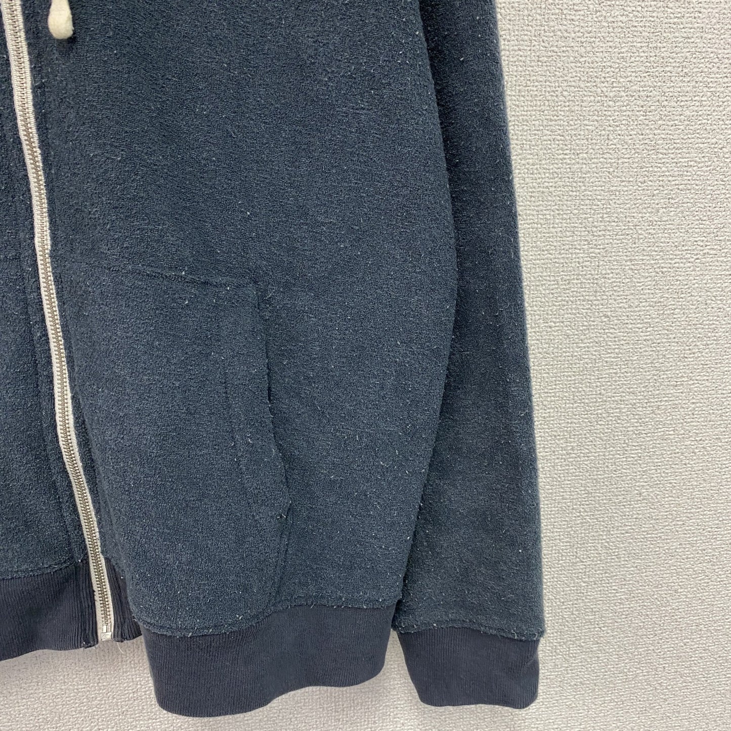 HOLLISTER　ホリスター　フルジップスウェットパーカー/フーディー　紺　ネイビー　XLサイズ