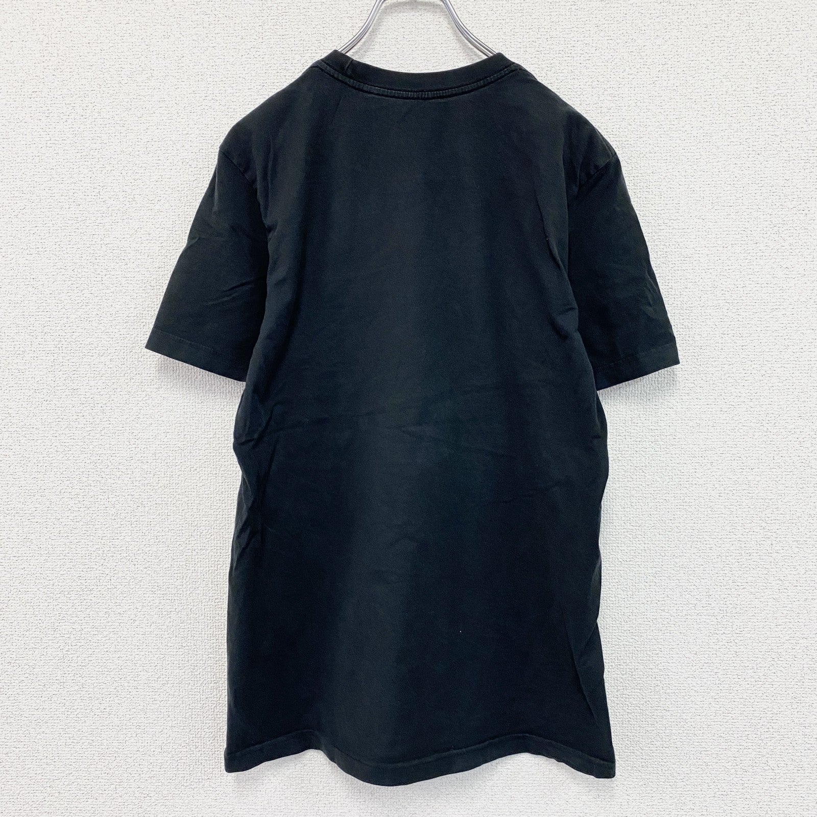 NIKE　ナイキ　半袖プリントTシャツ　スウッシュ　3連プリント　黒　ブラック
