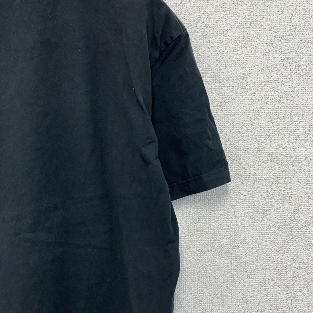 NIKE　ナイキ　半袖プリントTシャツ　スウッシュ　3連プリント　黒　ブラック