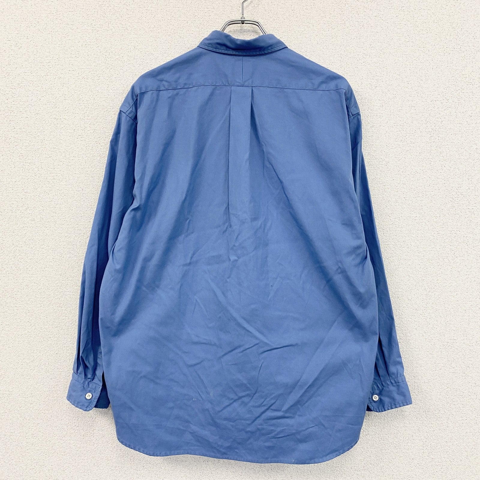 THE NORTH FACE　ザ・ノースフェイス　長袖ボタンダウンシャツ　青　ブルー　Mサイズ
