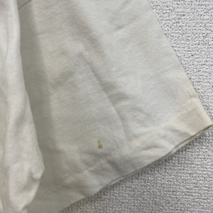 90s　FRUIT OF THE LOOM　フルーツオブザルーム　半袖プリントTシャツ　ヴィンテージ　白　Lサイズ