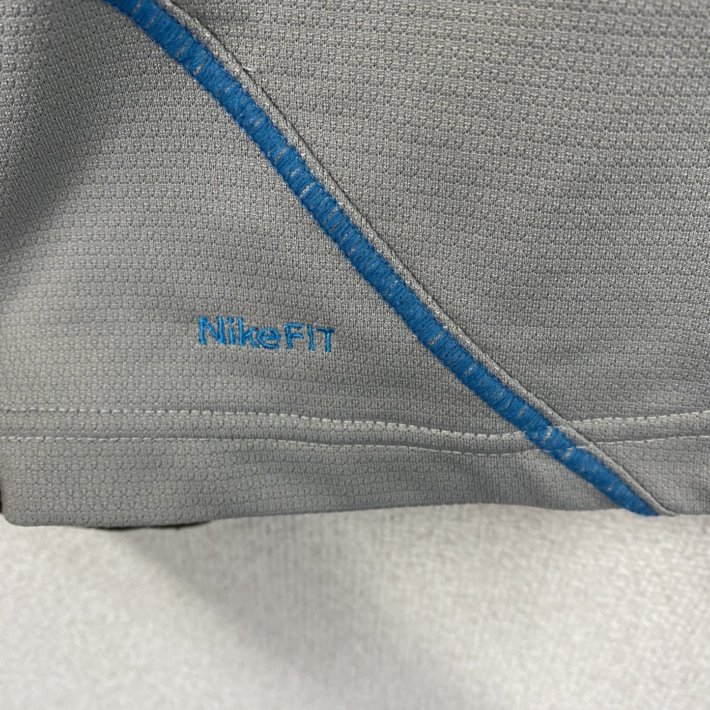 NIKE　ナイキ　ハーフジップ長袖Tシャツ/ロンT　灰色　グレー　XLサイズ