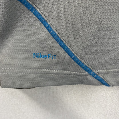 NIKE　ナイキ　ハーフジップ長袖Tシャツ/ロンT　灰色　グレー　XLサイズ