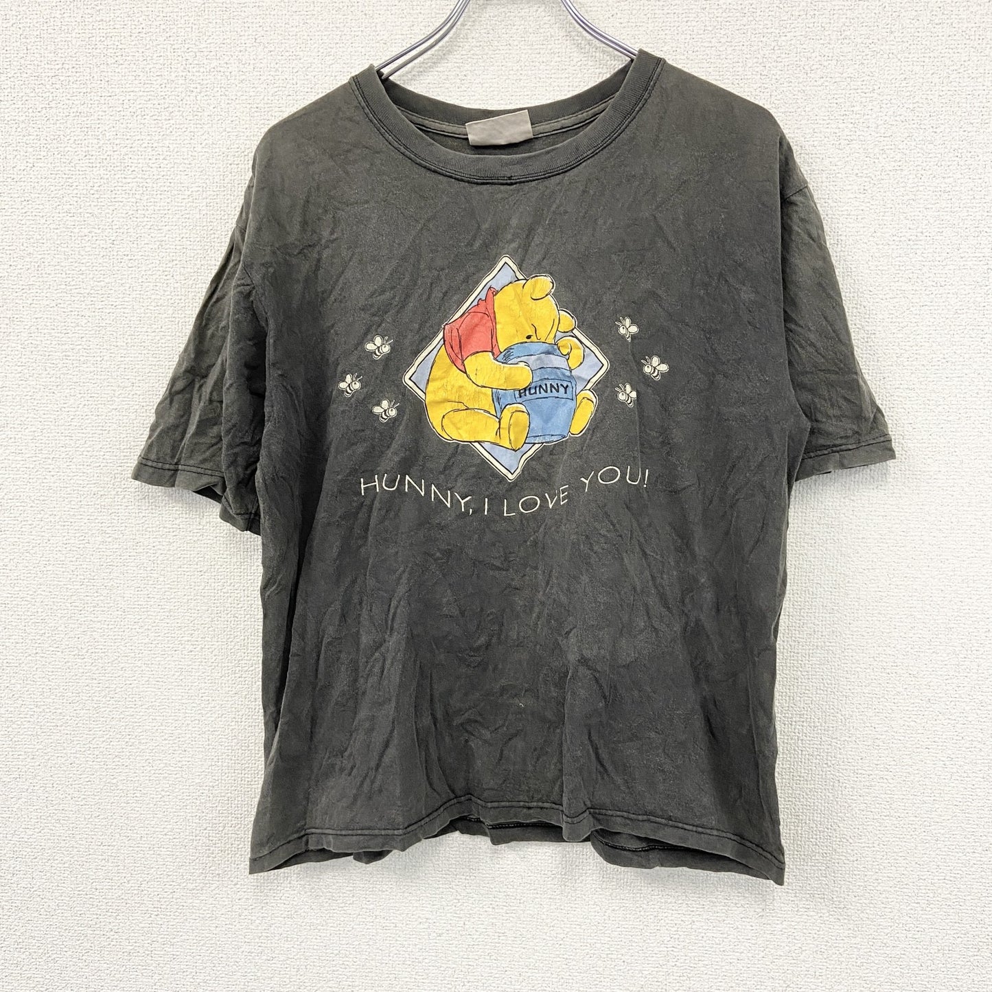 BRAZOS　半袖プリントＴシャツ　黒　ブラック