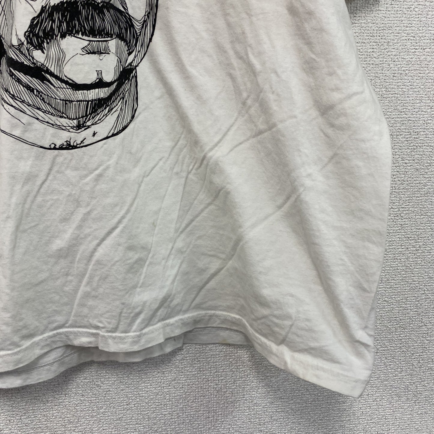 THEBEARHUG.COM　ロンスワンソン　半袖プリントTシャツ　白　ホワイト　XLサイズ　