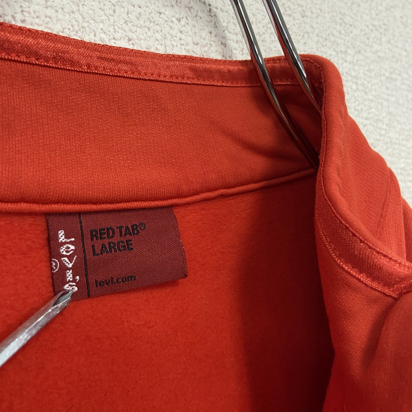 Levi’ｓ　リーバイス　トラックジャケット/ジャージ　ギャル　y2k　オレンジ　Lサイズ