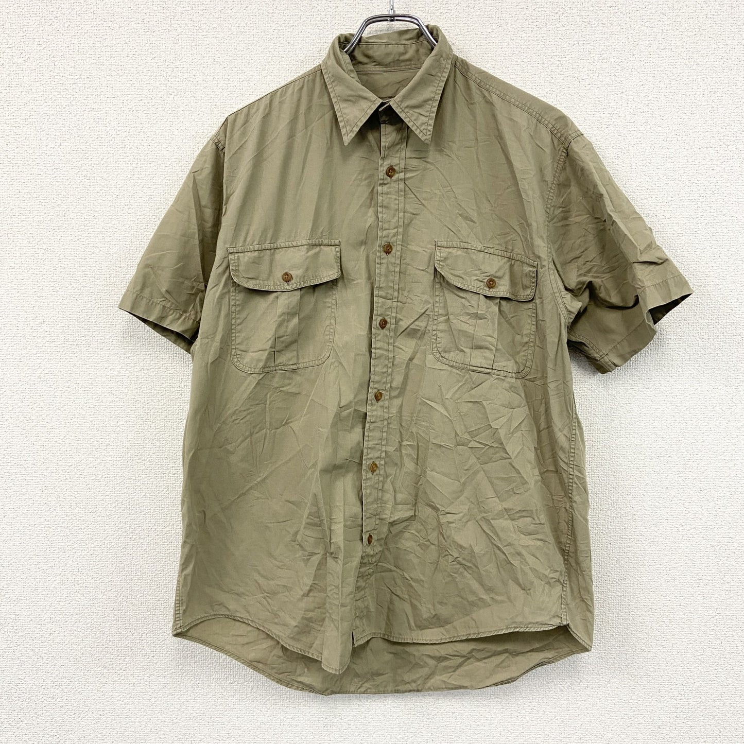 Calvin Klein Sport　カルバンクラインスポーツ　半袖シャツ　カーキ　Mサイズ