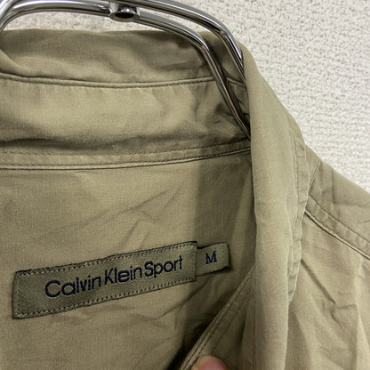 Calvin Klein Sport　カルバンクラインスポーツ　半袖シャツ　カーキ　Mサイズ