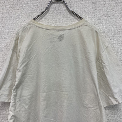 THEBEARHUG.COM　ロンスワンソン　半袖プリントTシャツ　白　ホワイト　XLサイズ　