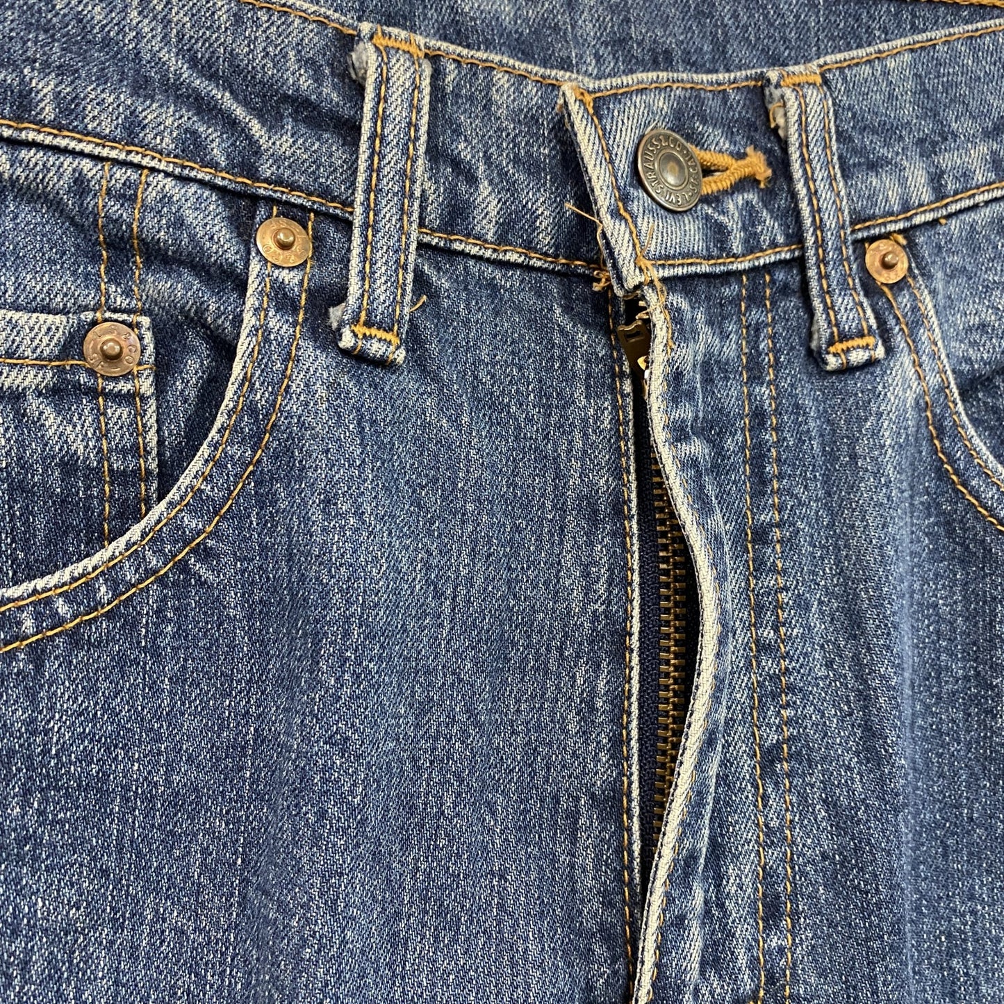 Levi's　リーバイス　512-0217　デニムパンツ/ジーンズ　縦落ち　ジップフライ　インディゴ　W29サイズ