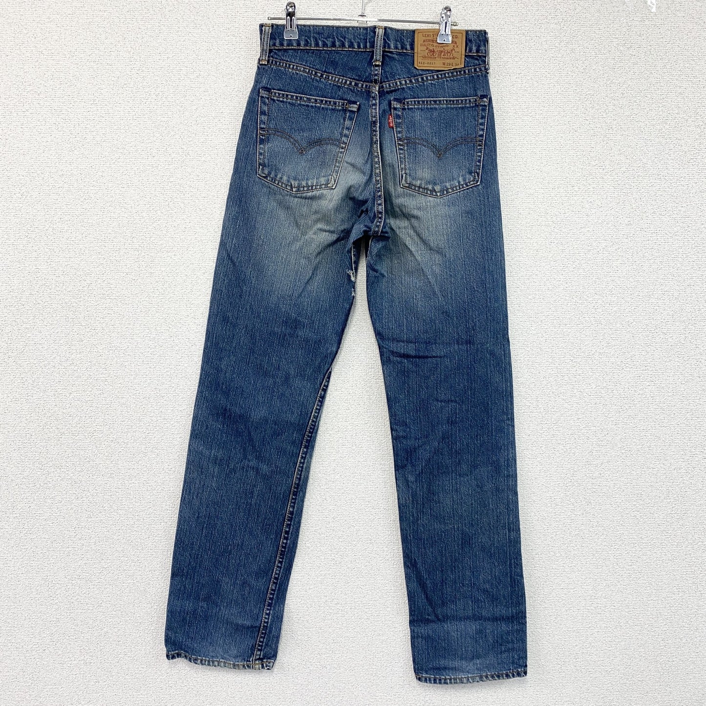 Levi's　リーバイス　512-0217　デニムパンツ/ジーンズ　縦落ち　ジップフライ　インディゴ　W29サイズ
