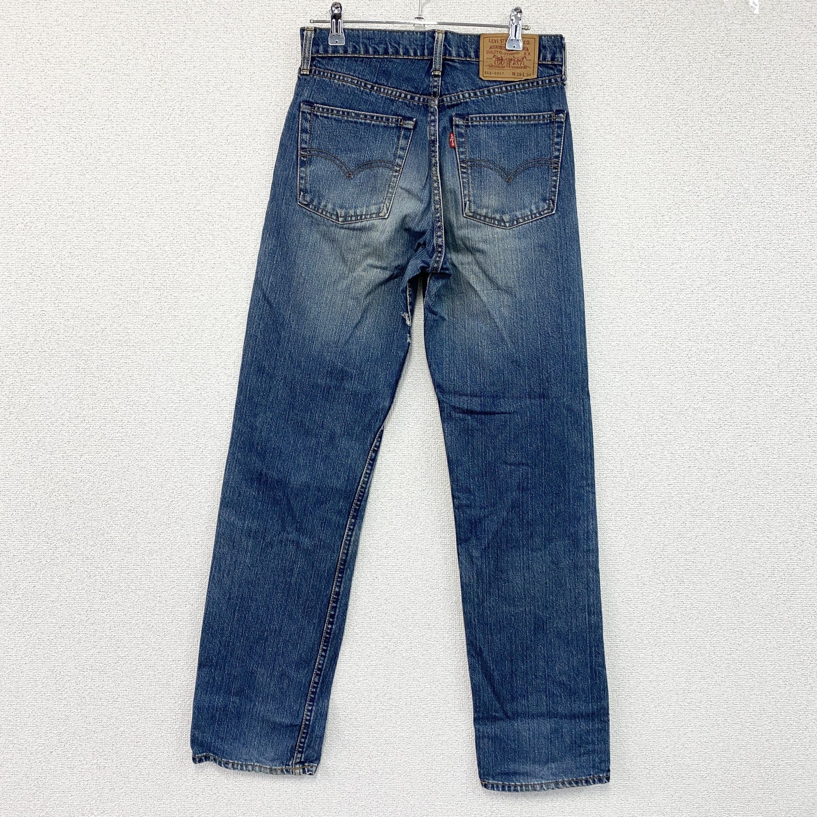 Levi's　リーバイス　512-0217　デニムパンツ/ジーンズ　縦落ち　ジップフライ　インディゴ　W29サイズ