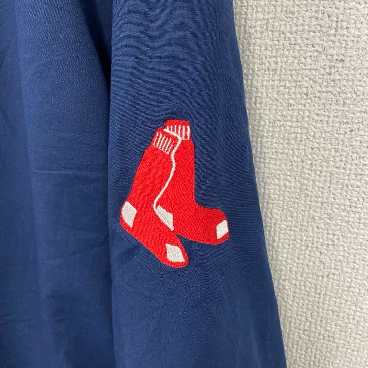 NIKE　ナイキ　プルオーバージャケット　レッドソックス　紺　ネイビー　Lサイズ