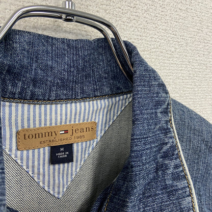 TOMMY JEANS　トミージーンズ　半袖デニムワンピース　インディゴ　Mサイズ