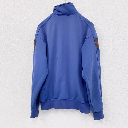 ～90s　adidas　アディダス　トラックジャケット/ジャージ　ヴィンテージ　青　ブルー　98-6サイズ