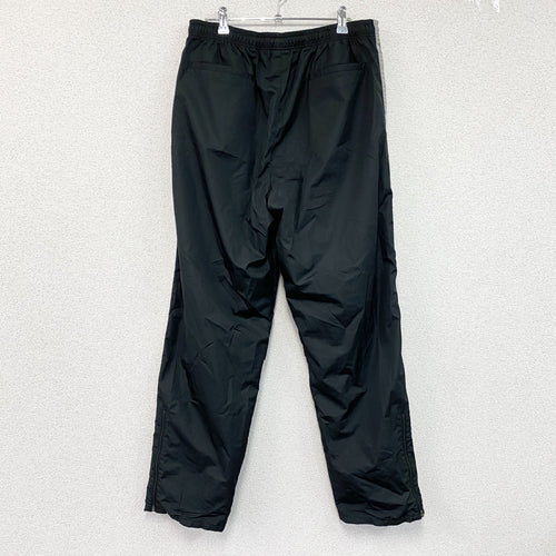 00s　NIKE　ナイキ　イージーパンツ　ウィンドブレーカーパンツ　スウッシュ　ヴィンテージ　黒　ブラック　XLサイズ