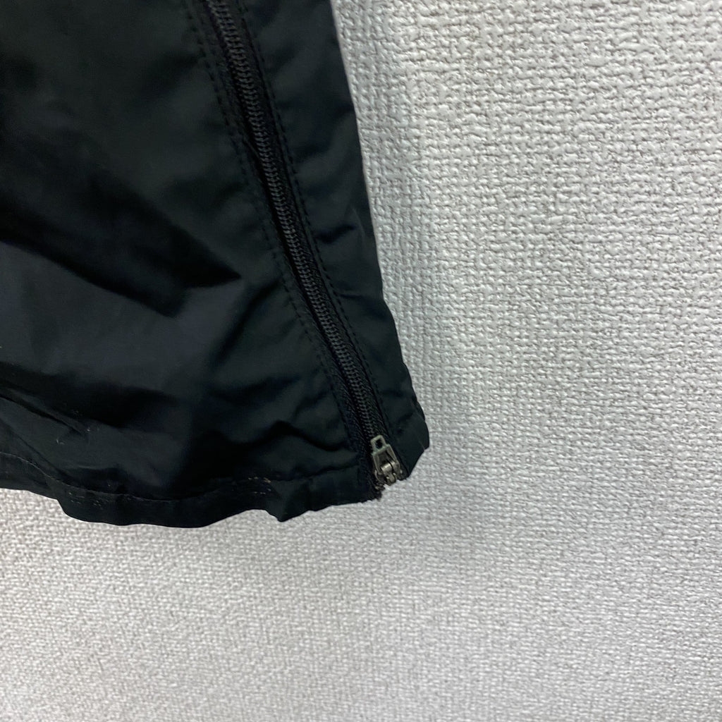 00s　NIKE　ナイキ　イージーパンツ　ウィンドブレーカーパンツ　スウッシュ　ヴィンテージ　黒　ブラック　XLサイズ