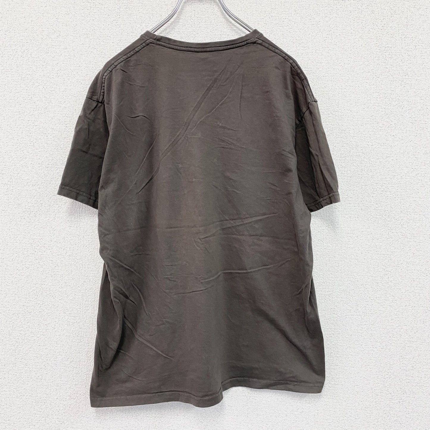 JHK　半袖プリントTシャツ　スーベニア　ダークグレー　XLサイズ