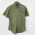 Ralph Lauren　ラルフローレン　半袖ボタンダウンシャツ　カーキ　Mサイズ