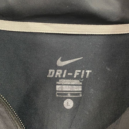 NIKE 　ナイキ　半袖　ハーフジップジャケット　黒　ブラック　Lサイズ