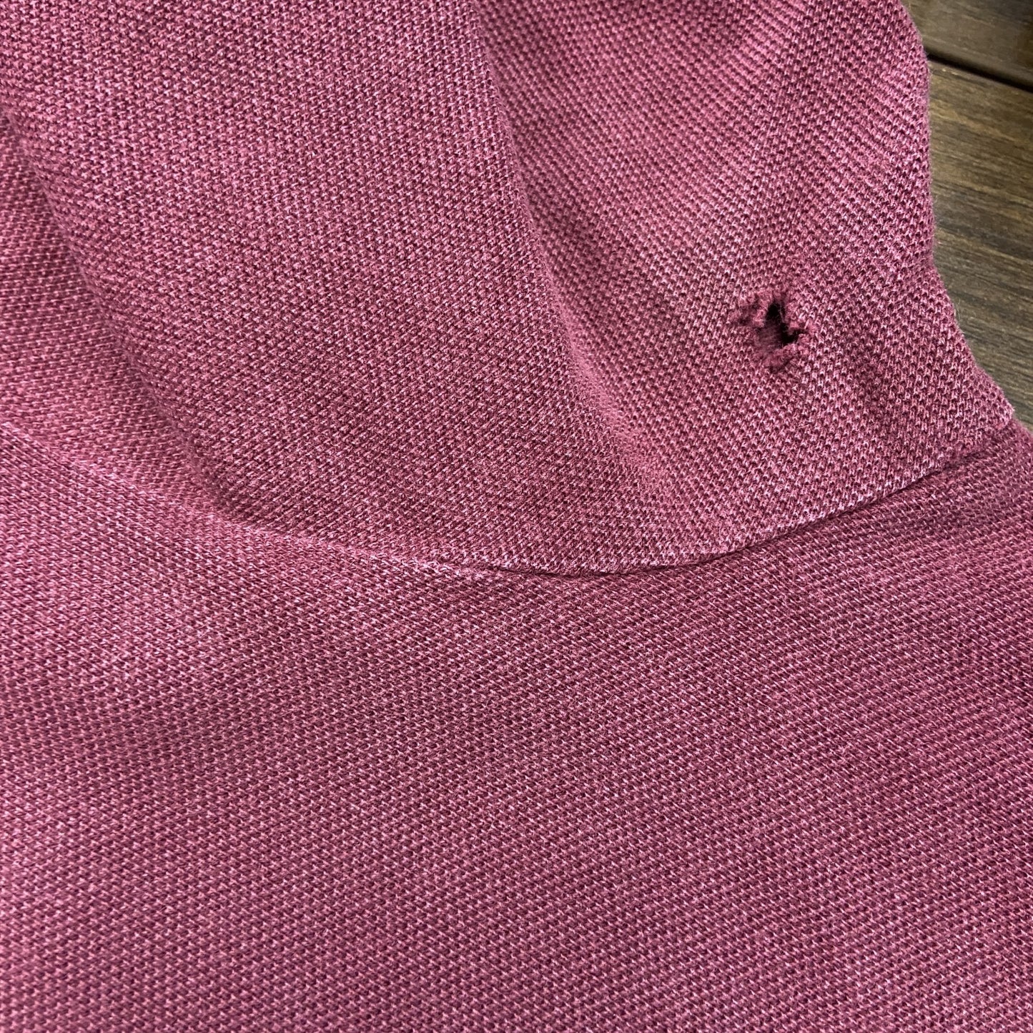 Polo by Ralph Lauren　ラルフローレン　半袖ポロシャツ　刺繡ロゴ　ボルドー　Lサイズ