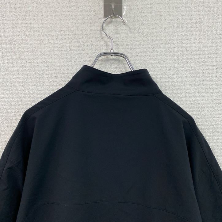 NIKE 　ナイキ　半袖　ハーフジップジャケット　黒　ブラック　Lサイズ