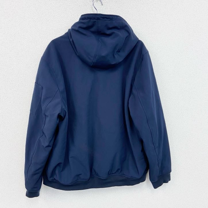 TOMMY HILFIGER　トミーヒルフィガー　フルジップ中綿ジャケット　紺　ネイビー　2XLサイズ