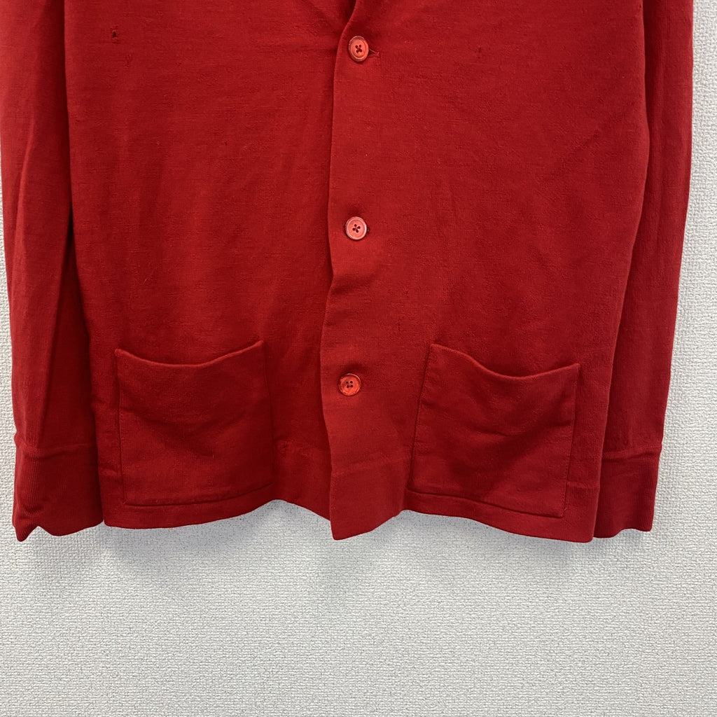 70s　PENDLETON　ペンドルトン　ウールニットカーディガン　ヴィンテージ　赤　レッド　XLサイズ