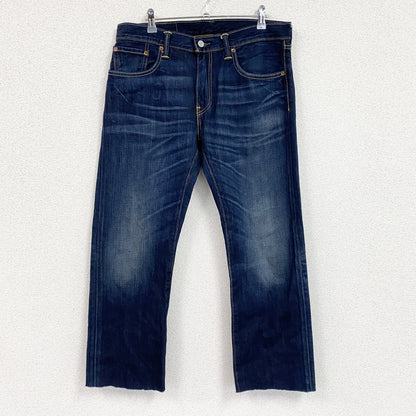 Levi's　リーバイス　502　デニムパンツ/ジーンズ　ジップフライ　縦落ち　鬼ヒゲ　インディゴ　W33サイズ