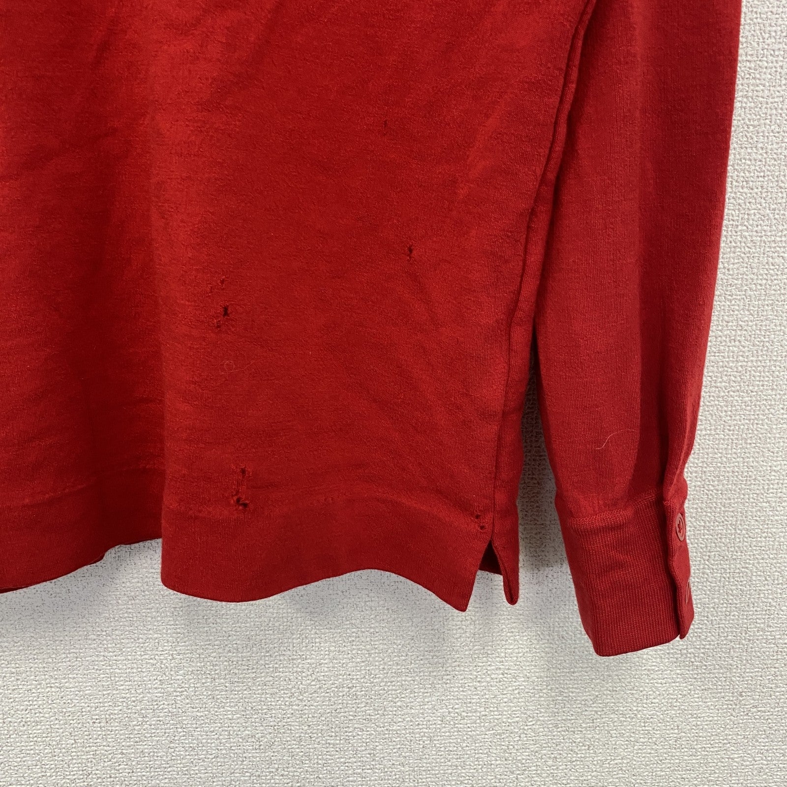70s　PENDLETON　ペンドルトン　ウールニットカーディガン　ヴィンテージ　赤　レッド　XLサイズ