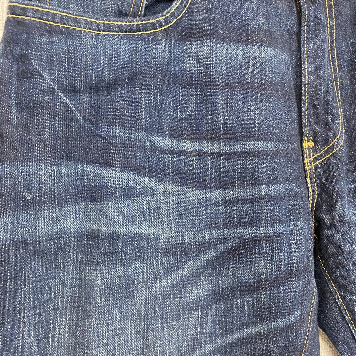 Levi's　リーバイス　502　デニムパンツ/ジーンズ　ジップフライ　縦落ち　鬼ヒゲ　インディゴ　W33サイズ