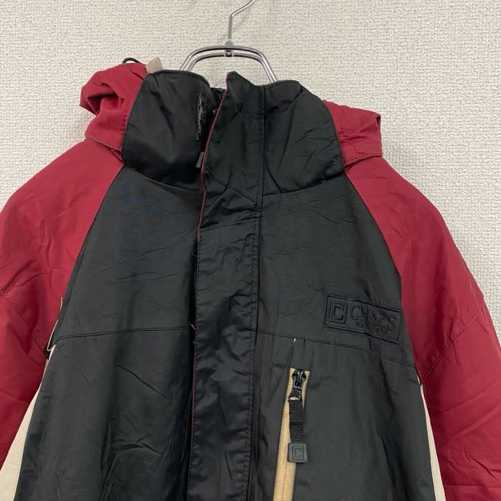 CHAPS　チャップス　ラルフローレン　フルジップジャケット　マウンテンパーカー　黒　ブラック　Mサイズ