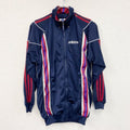 90s　adidas　アディダス　フルジップトラックジャケット/ジャージ　ヴィンテージ　紺　ネイビー　XLサイズ