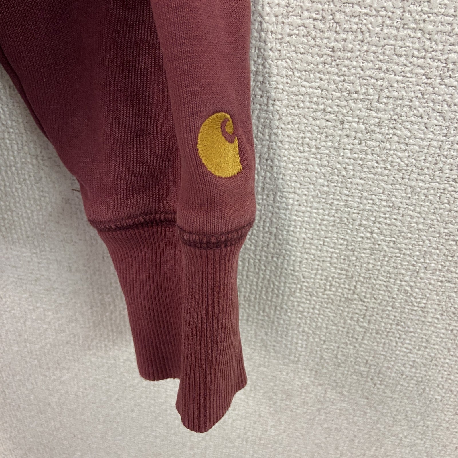 Carhartt　カーハート　スウェット/トレーナー　フェード　前V　ラグランスリーブ　ボルドー　Mサイズ