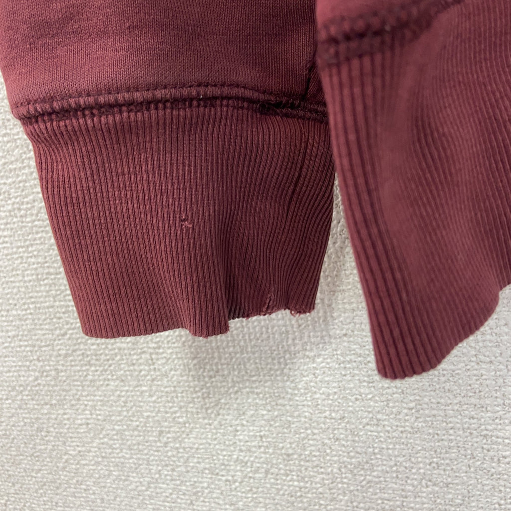 Carhartt　カーハート　スウェット/トレーナー　フェード　前V　ラグランスリーブ　ボルドー　Mサイズ