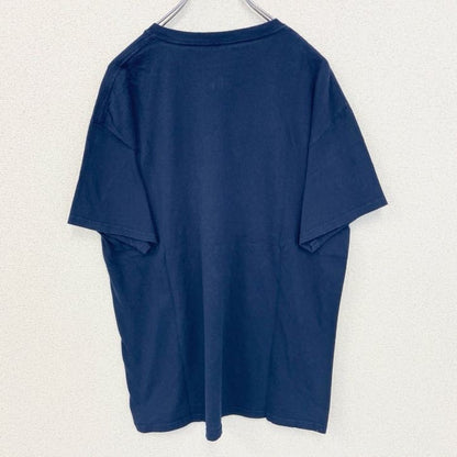 古着 used　TEAM APPAREL　半袖プリントTシャツ　ネイビー　アメフト　NFL　シアトル シーホークス　Lサイズ