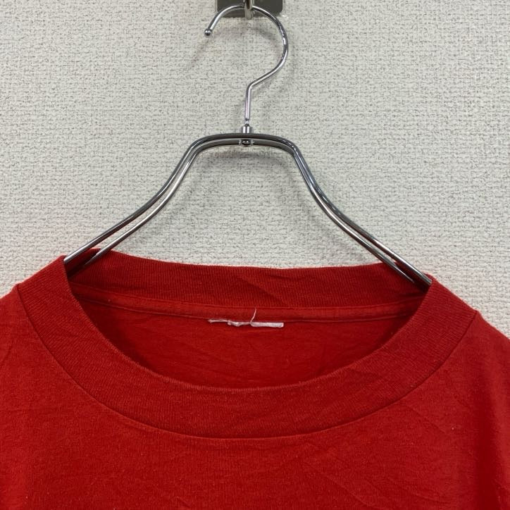 80s　GOLD’S GYM　ゴールドジム　プリントTシャツ　ヴィンテージ　シングルステッチ　赤　レッド