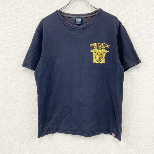 Studio Dartisan　半袖プリントＴシャツ　黒　ブラック　XLサイズ
