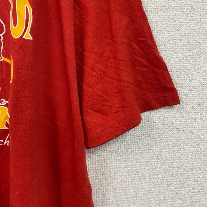 80s　GOLD’S GYM　ゴールドジム　プリントTシャツ　ヴィンテージ　シングルステッチ　赤　レッド