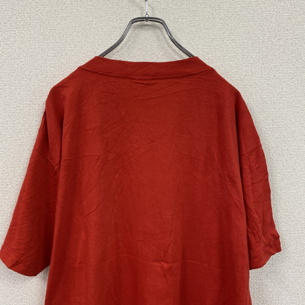 80s　GOLD’S GYM　ゴールドジム　プリントTシャツ　ヴィンテージ　シングルステッチ　赤　レッド