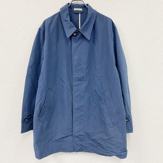 Edie Bauer　エディーバウアー　PERUVIAN PIMA COTTON　フルボタンジャケット　青　ブルー　Lサイズ