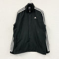 adidas　アディダス　トラックジャケット/ジャージ　黒　ブラック　Lサイズ