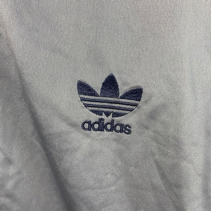 90s　adidas　アディダス　フルジップトラックジャケット/ジャージ　ヴィンテージ　灰色　グレー　162サイズ