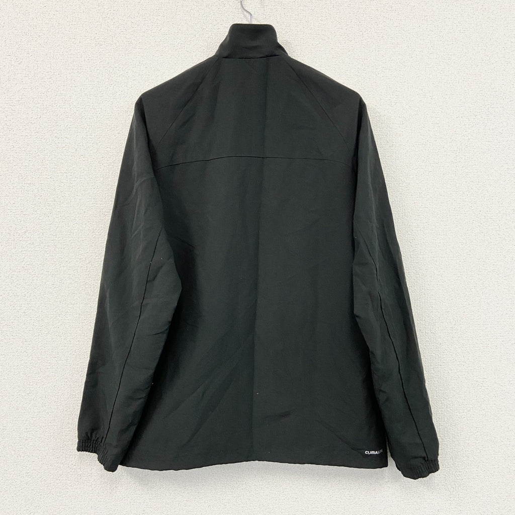 adidas　アディダス　トラックジャケット/ジャージ　黒　ブラック　Lサイズ