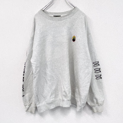 XLARGE　エクストララージ　スウェット/トレーナー　灰色　グレー　Lサイズ