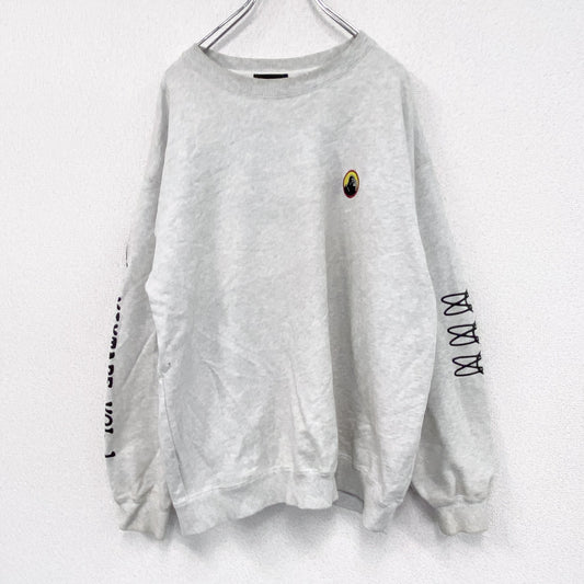 XLARGE　エクストララージ　スウェット/トレーナー　灰色　グレー　Lサイズ